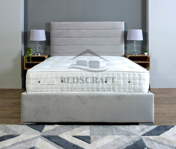 Quattro Fabric Designer Bed - Luxury Beds Craft Bespoke Bed Online