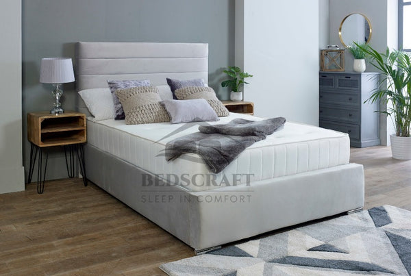 Quattro Fabric Designer Bed - Luxury Beds - Bespoke beds tailor made to order