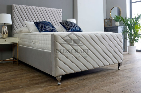 Elegance Frame Bed - Fabric Designer Beds