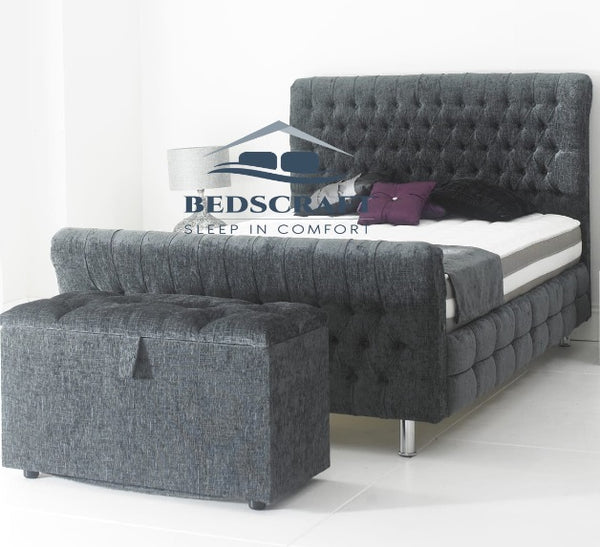 Kensington Sleigh Bed - Beds Craft