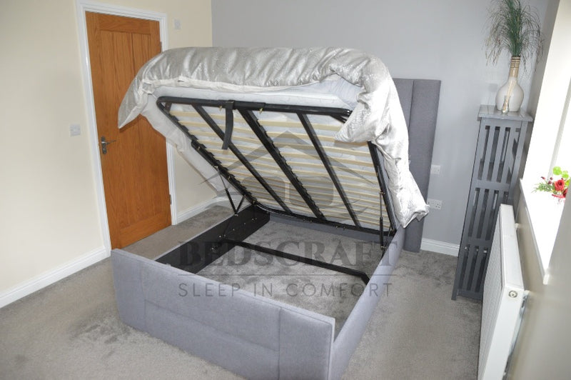 Designer Bed Frame - Ottoman Storage Beds