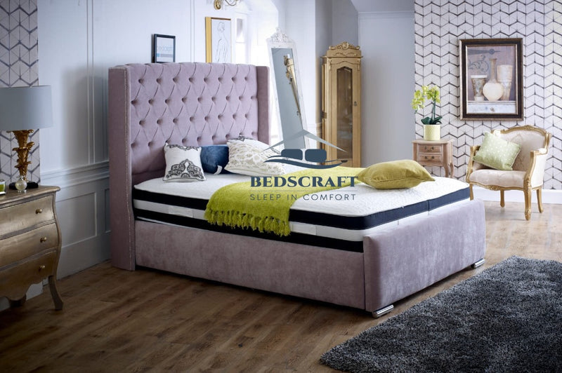Mayfair Wingback bed - Chesterfield Beds