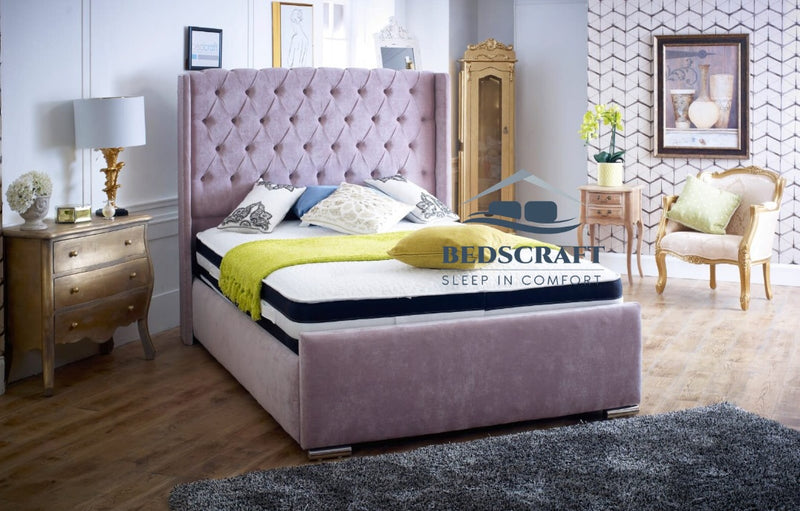 Mayfair Wingback bed Single, Double, King Size or Super King Size