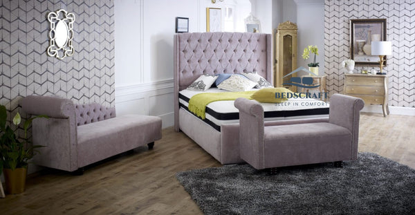 Mayfair Wingback bed - Beds Craft
